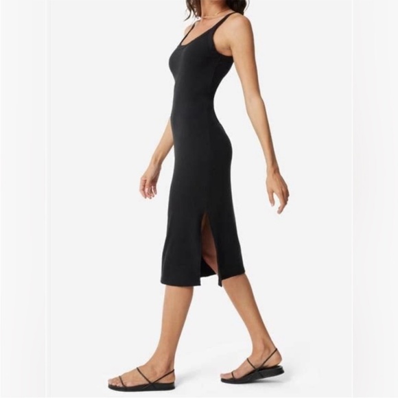 MATE the Label Dresses & Skirts - 🖤NEW MATE THE LABEL TENCEL RIB DRESS IN JET BLACK XL